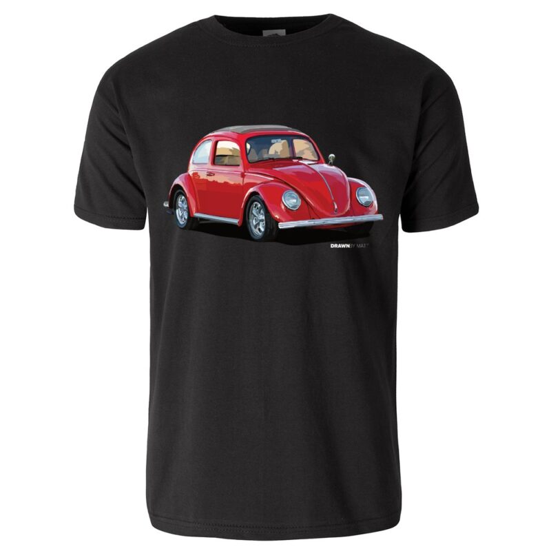 Red Beetle T Shirt – Drawn By Matt